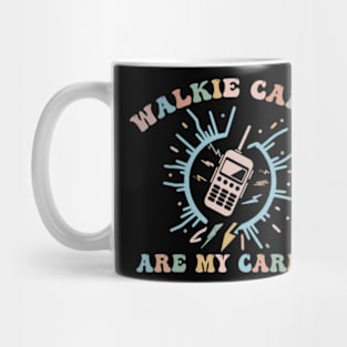 Walkie Calls Are My Cardio Special Education ABA SPED Groovy Mug